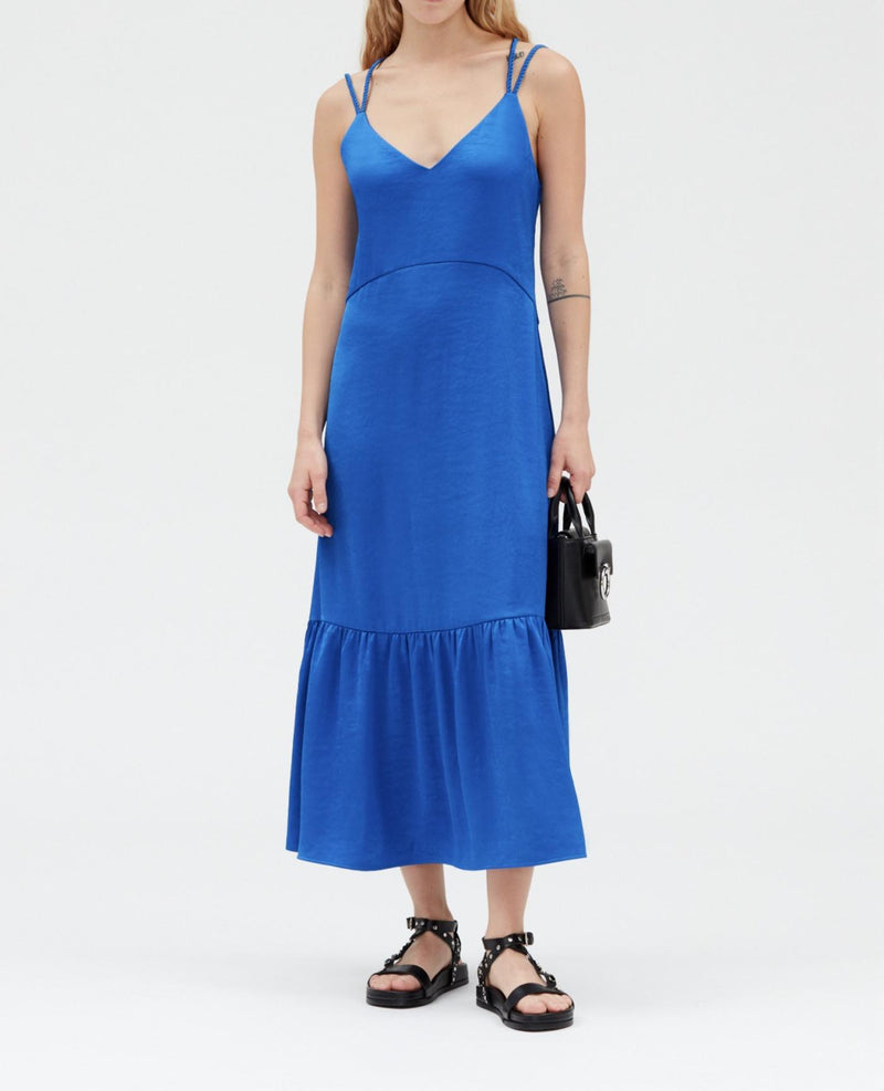 Claudie Pierlot - Robe C&T - Royasantorin - Bleu Santorin