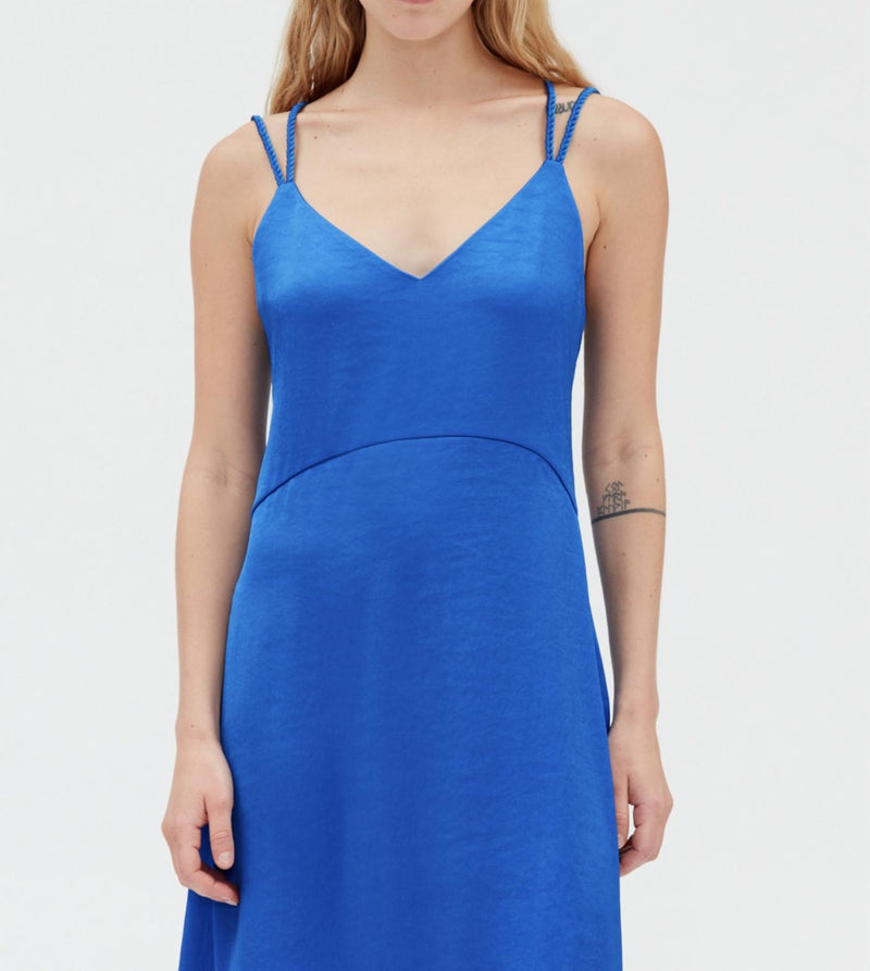 Claudie Pierlot - Robe C&T - Royasantorin - Bleu Santorin