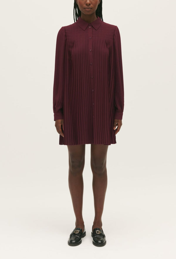 C&T dress - Radia - Burgundy