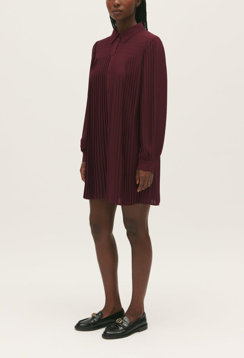 C&T dress - Radia - Burgundy
