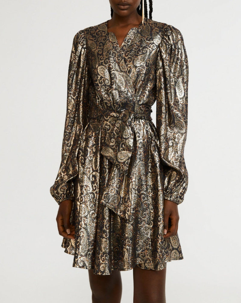 Claudie Pierlot - Robe C&T - Raymonde Lurex - Multico