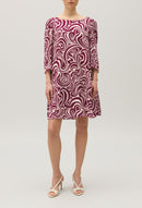Vestido C&T - Rififi - Estampado oscuro