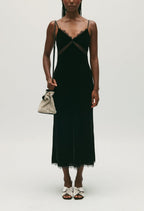 Claudie Pierlot - Robe C&T - Ribellevelours - Noir