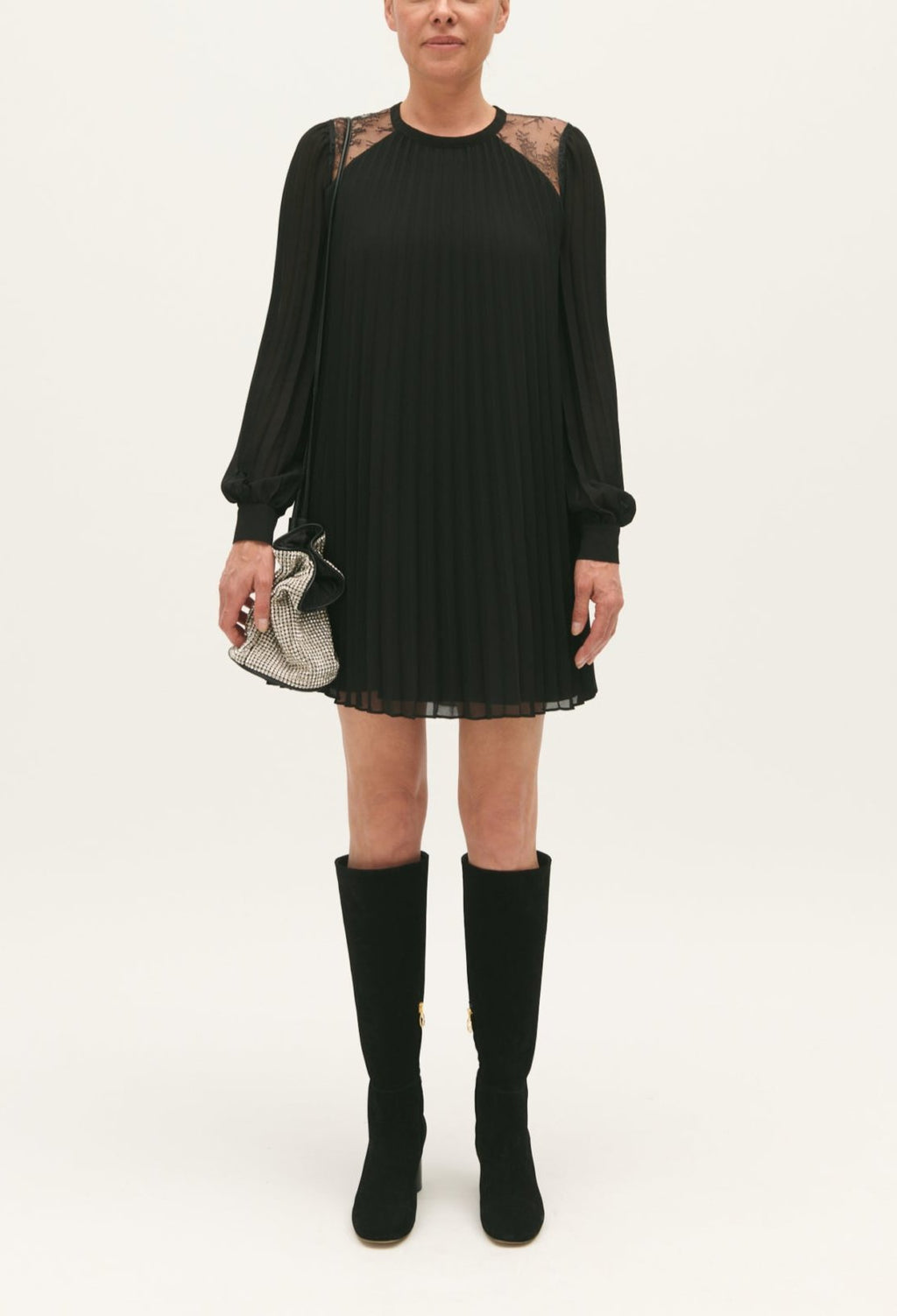 Claudie Pierlot - Robe C&T - Ribon - Noir