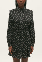 Claudie Pierlot - Robe C&T - Ralli Coeurs - Print Fonce