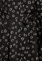Claudie Pierlot - Robe C&T - Ralli Coeurs - Print Fonce