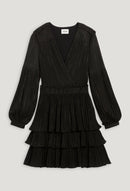 Vestido C&T - Romance - Negro
