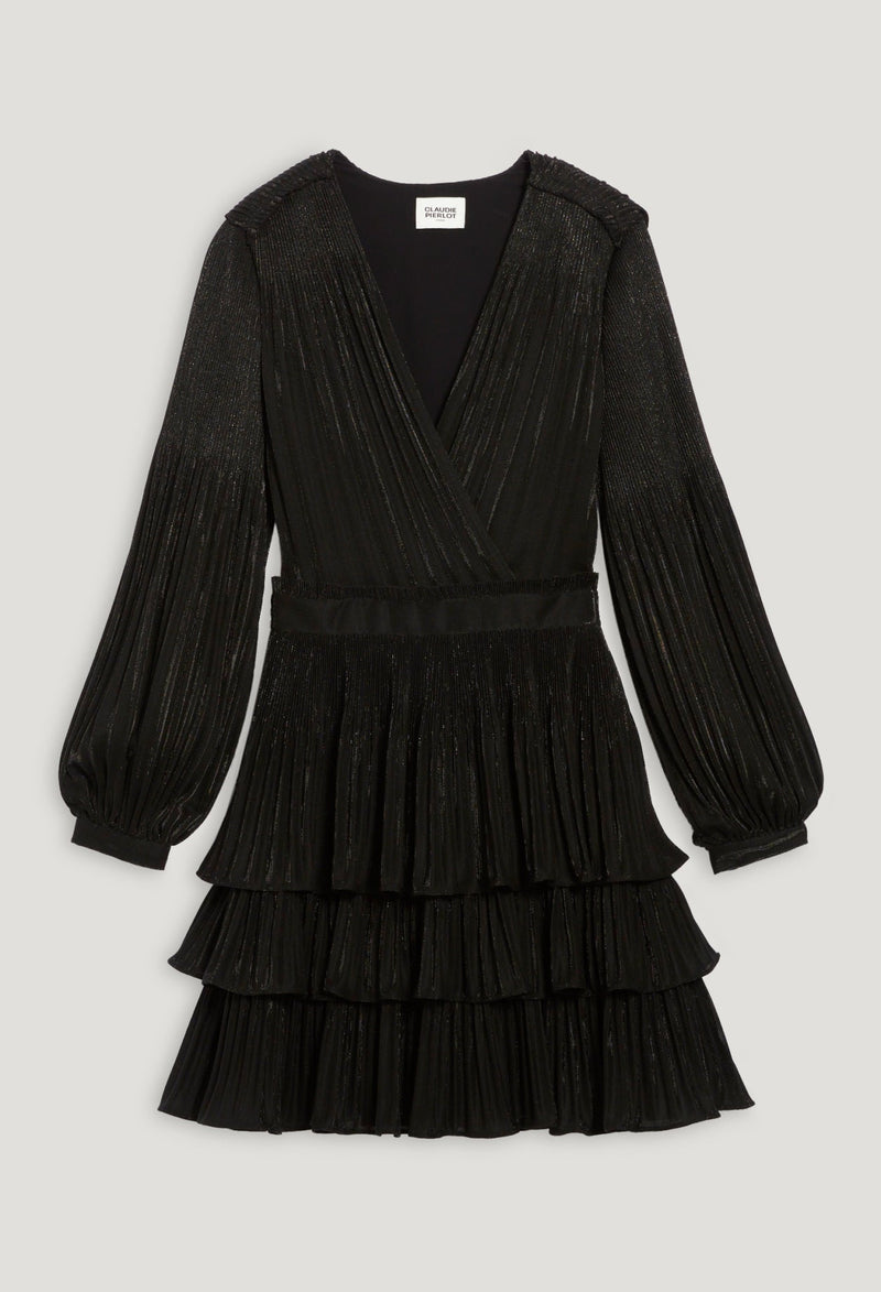 Vestido C&T - Romance - Negro