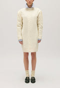 Knitted Dress - Mansoura - Ecru
