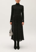 Knitted Dress - Telisequin - Black