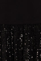Knitted Dress - Telisequin - Black