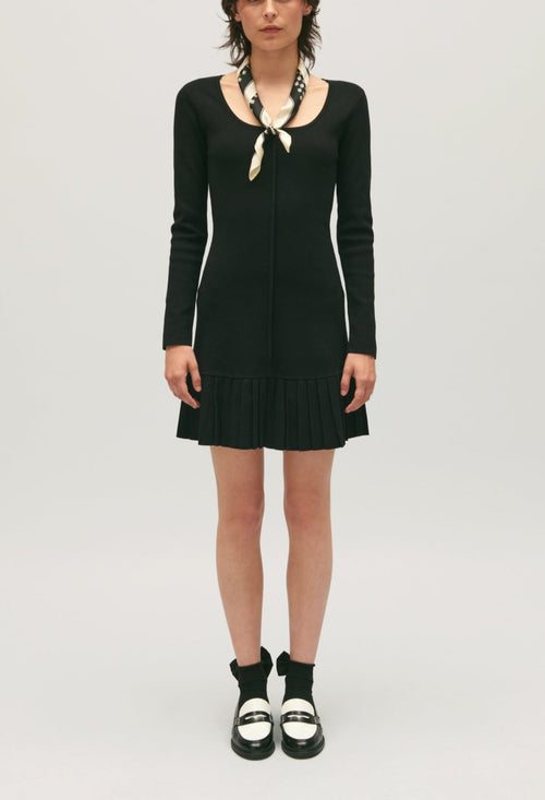 Claudie Pierlot - Robe Maille - Melodieuse - Noir