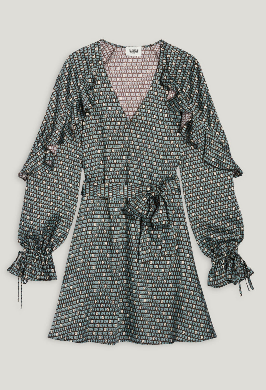 Claudie Pierlot - Robe C&T - Rollingo Petit Cheval - Print Clair