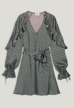 Claudie Pierlot - Robe C&T - Rollingo Petit Cheval - Print Clair