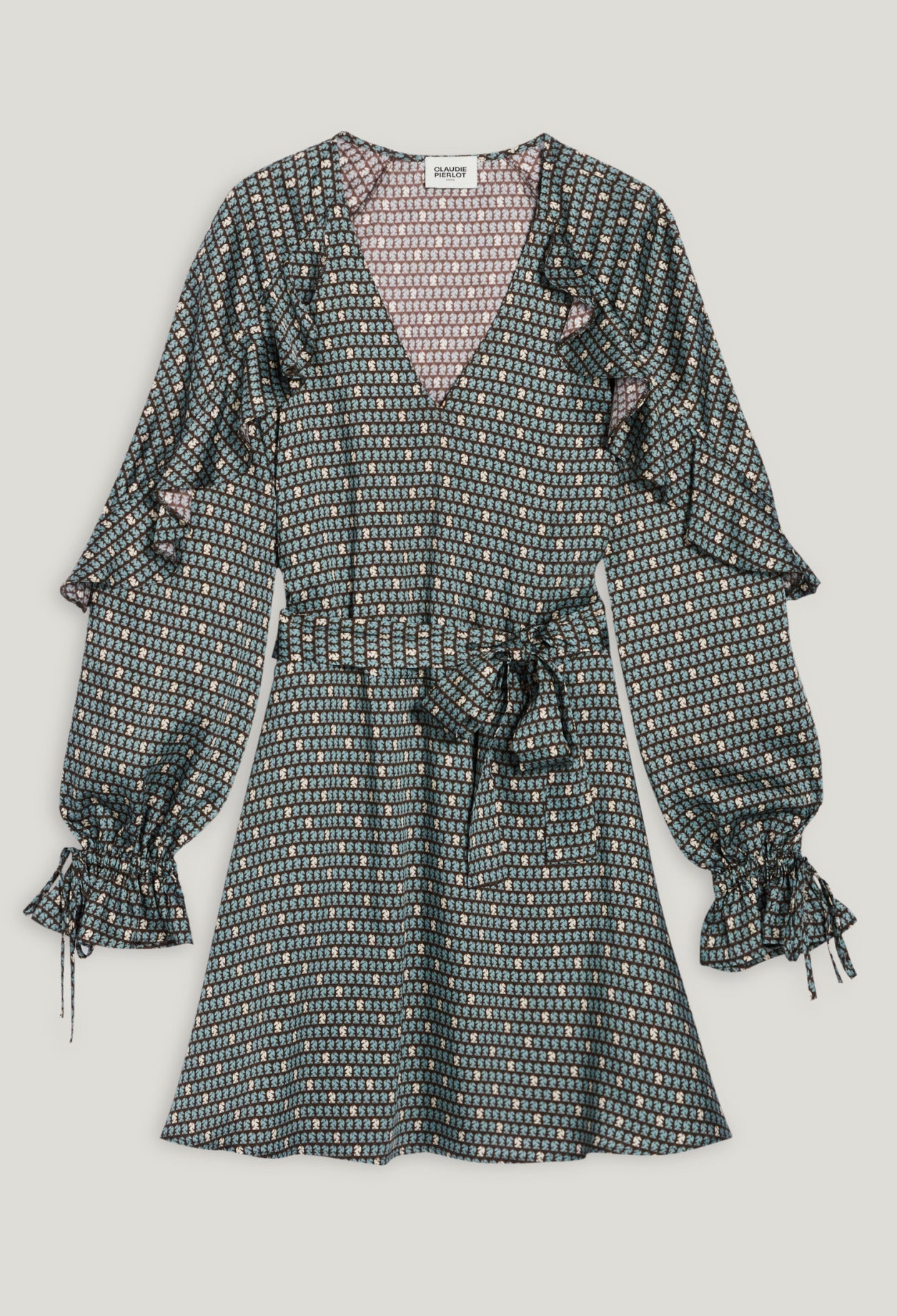 Claudie Pierlot - Robe C&T - Rollingo Petit Cheval - Print Clair
