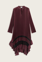 Vestido C&T - Riverso - Burdeos