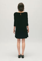 Claudie Pierlot - Robe C&T - Rififivelours - Noir