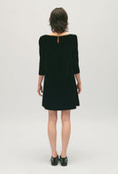 Robe C&T - Rififivelours - Noir