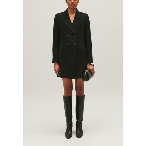 Claudie Pierlot - Robe Courte Tailleur Noir
