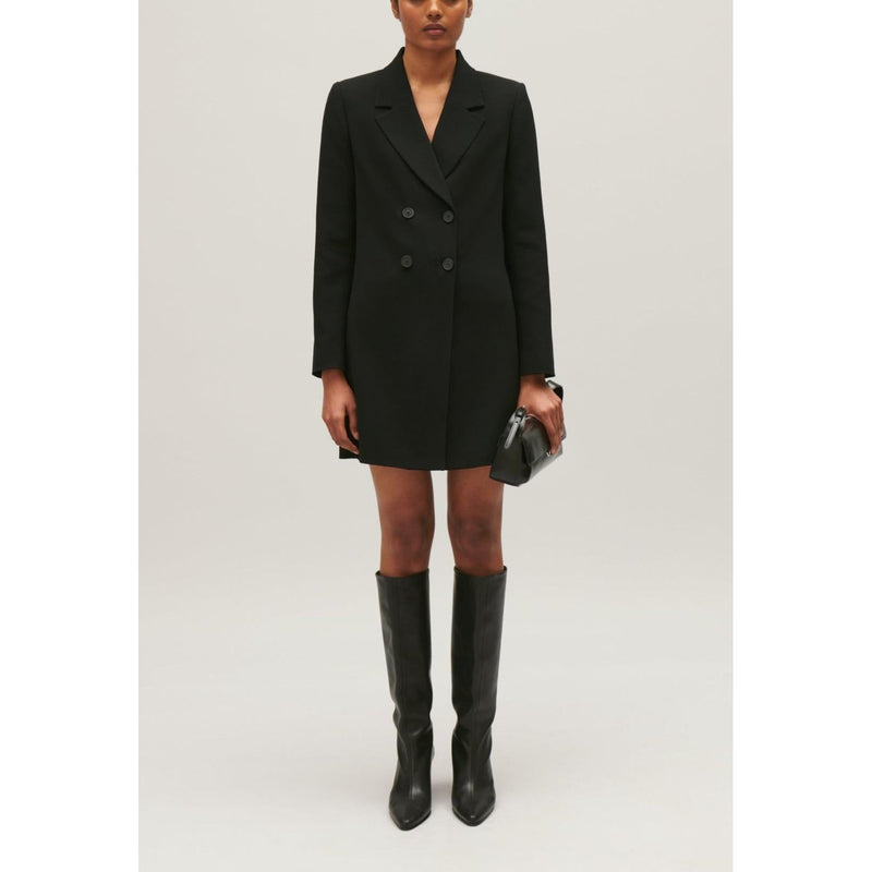 Claudie Pierlot - Vestido corto de traje negro