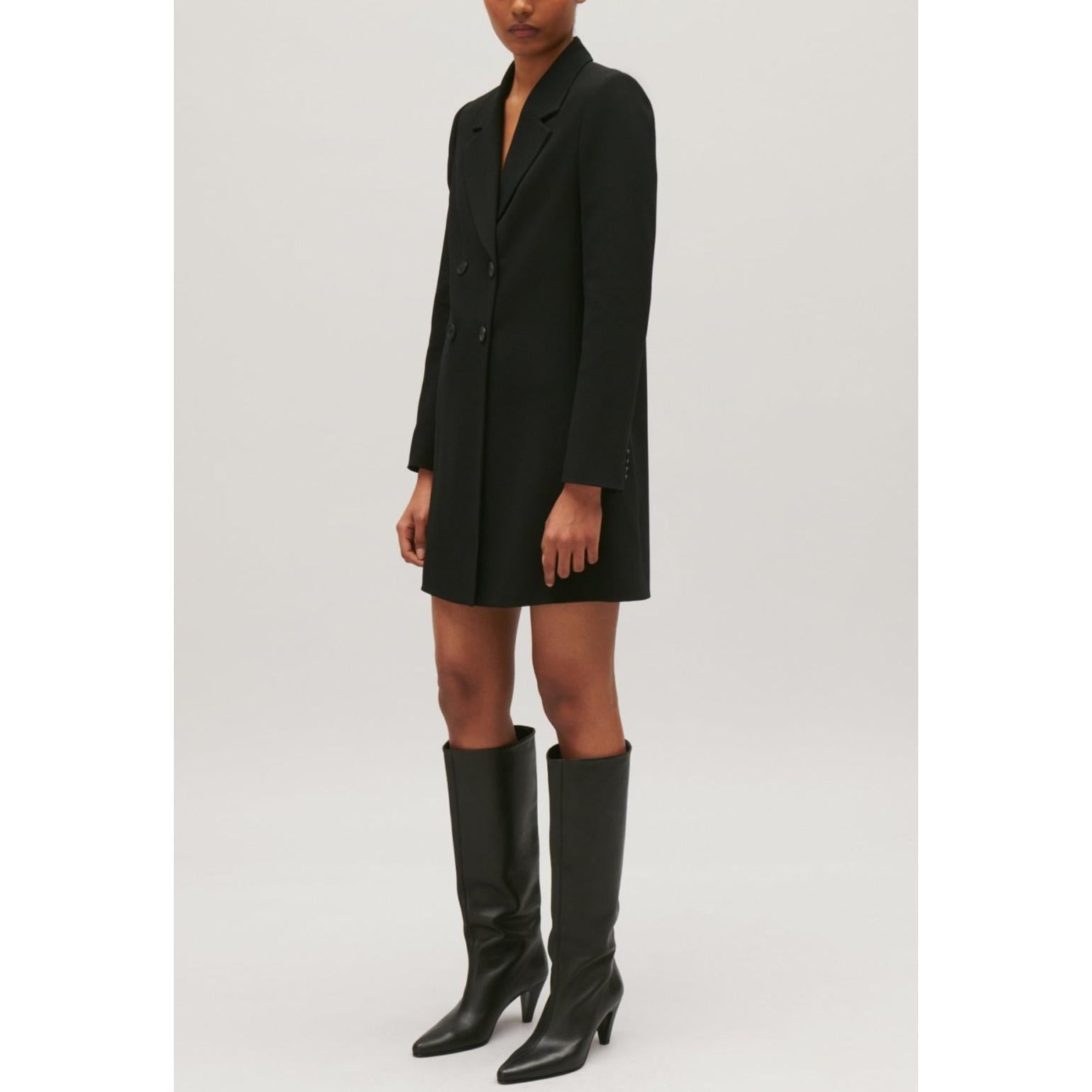 Claudie Pierlot - Vestido corto de traje negro