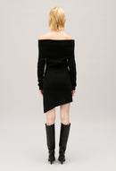 Vestido de punto - Divertido - Negro