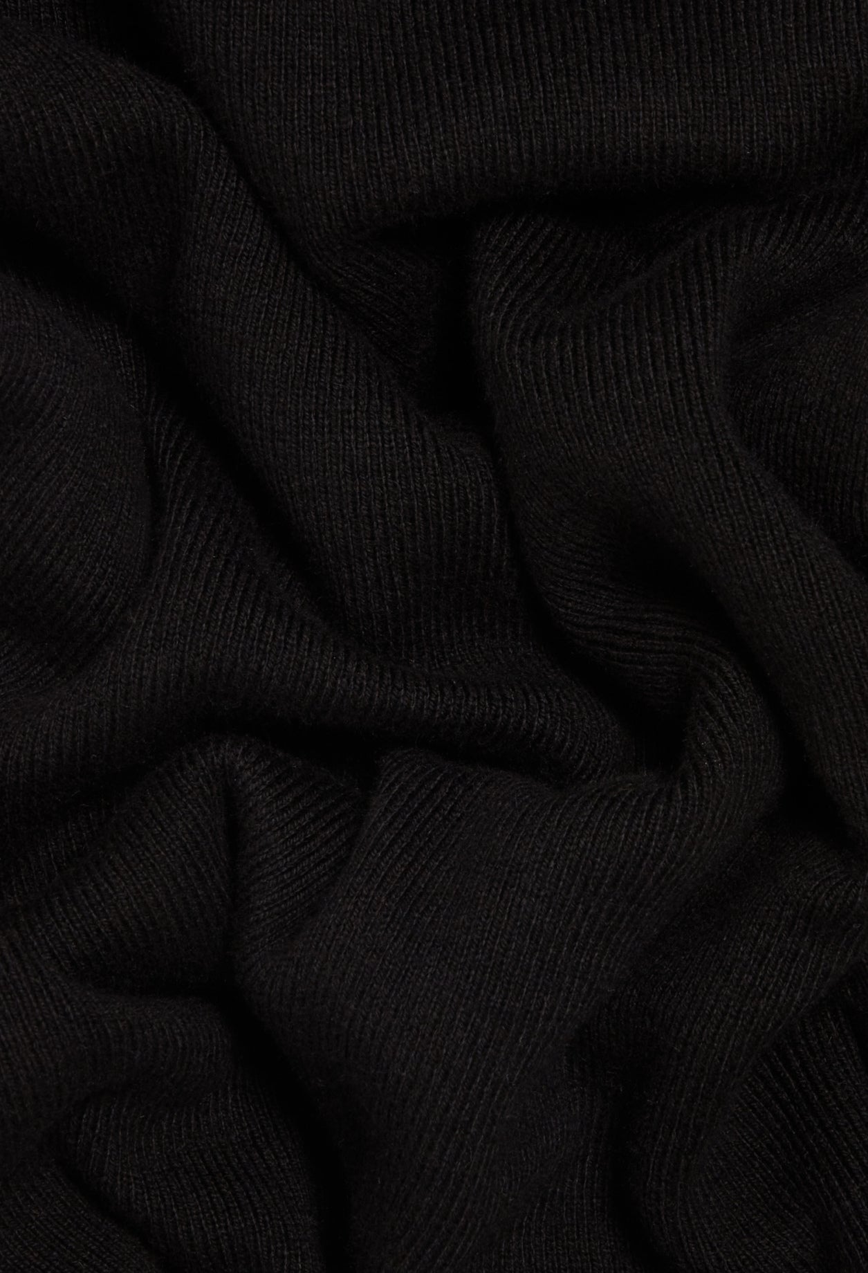 Knitted Dress - Funny - Black