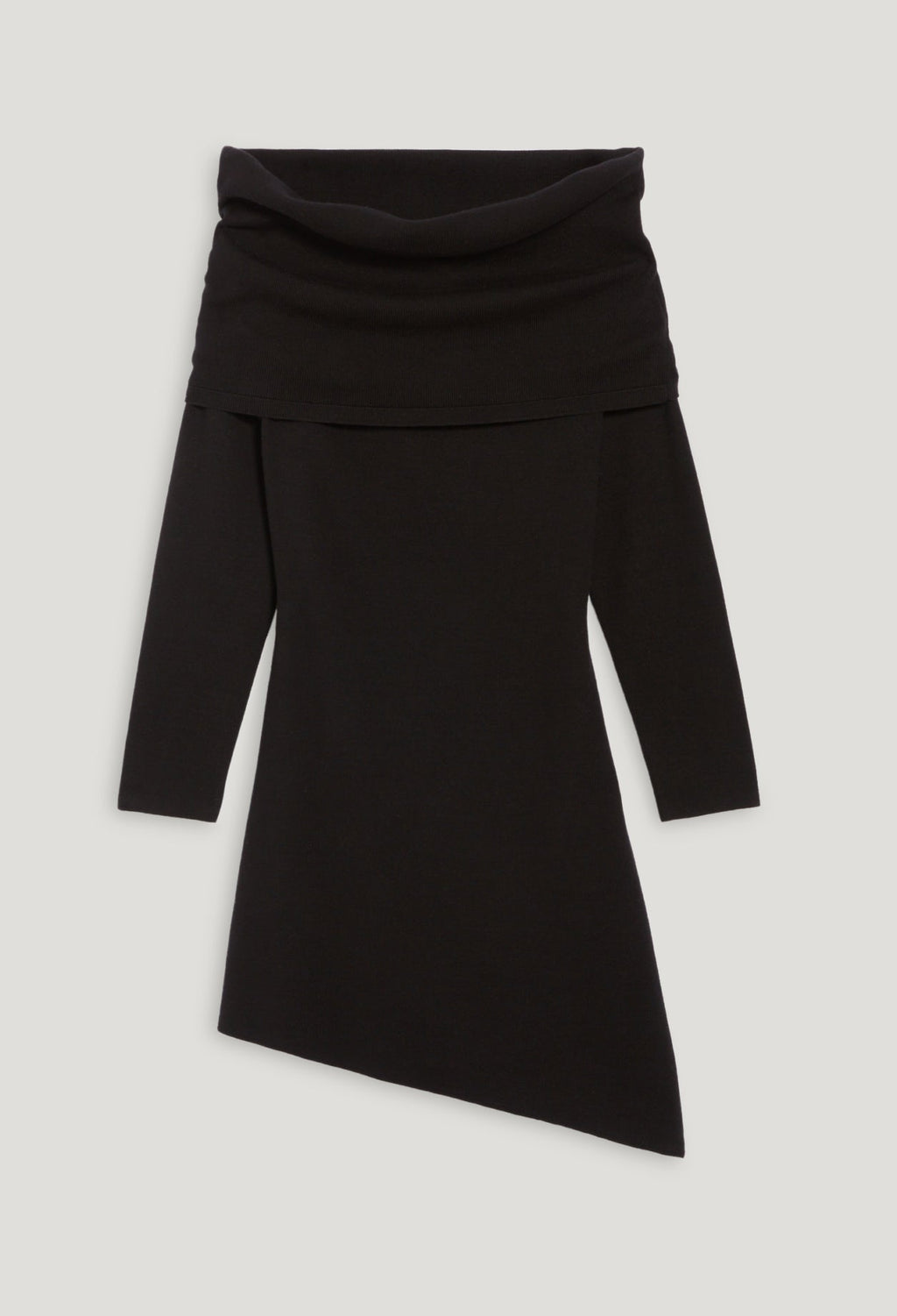 Knitted Dress - Funny - Black