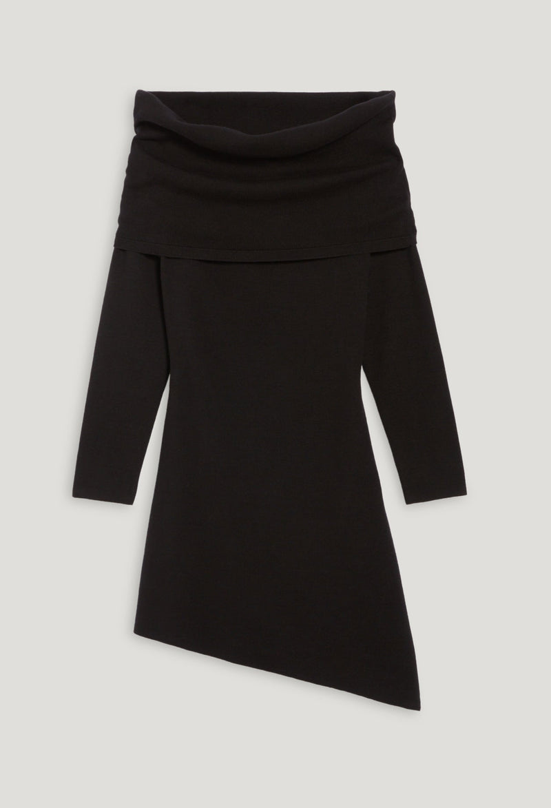 Vestido de punto - Divertido - Negro