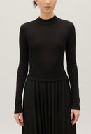 Knitted Dress - Twister - Black
