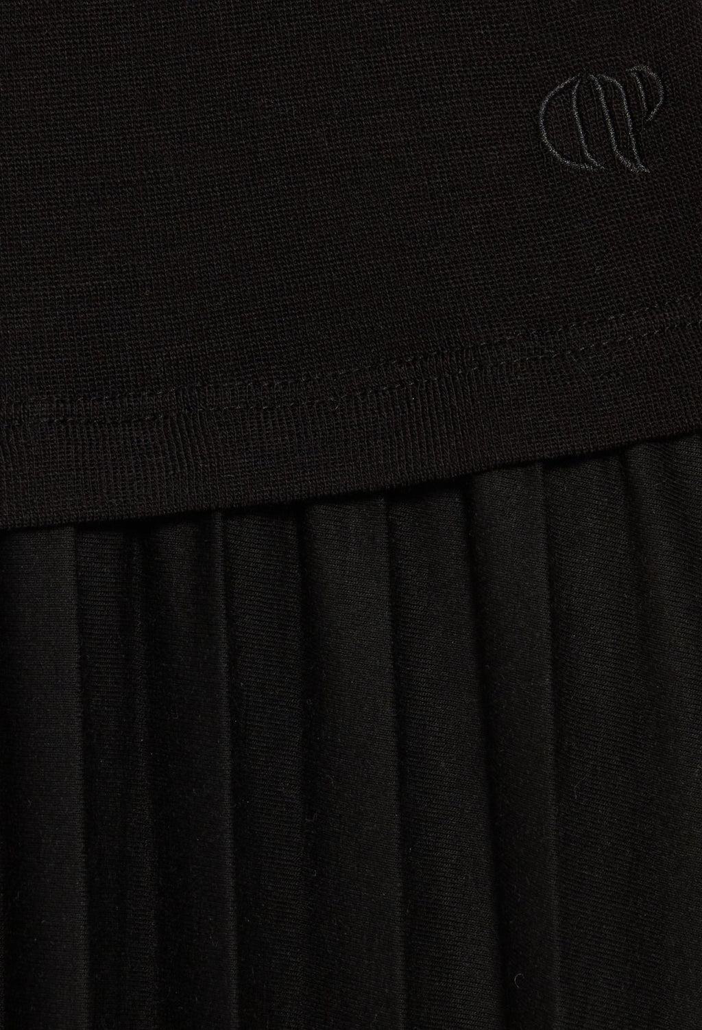 Knitted Dress - Twister - Black