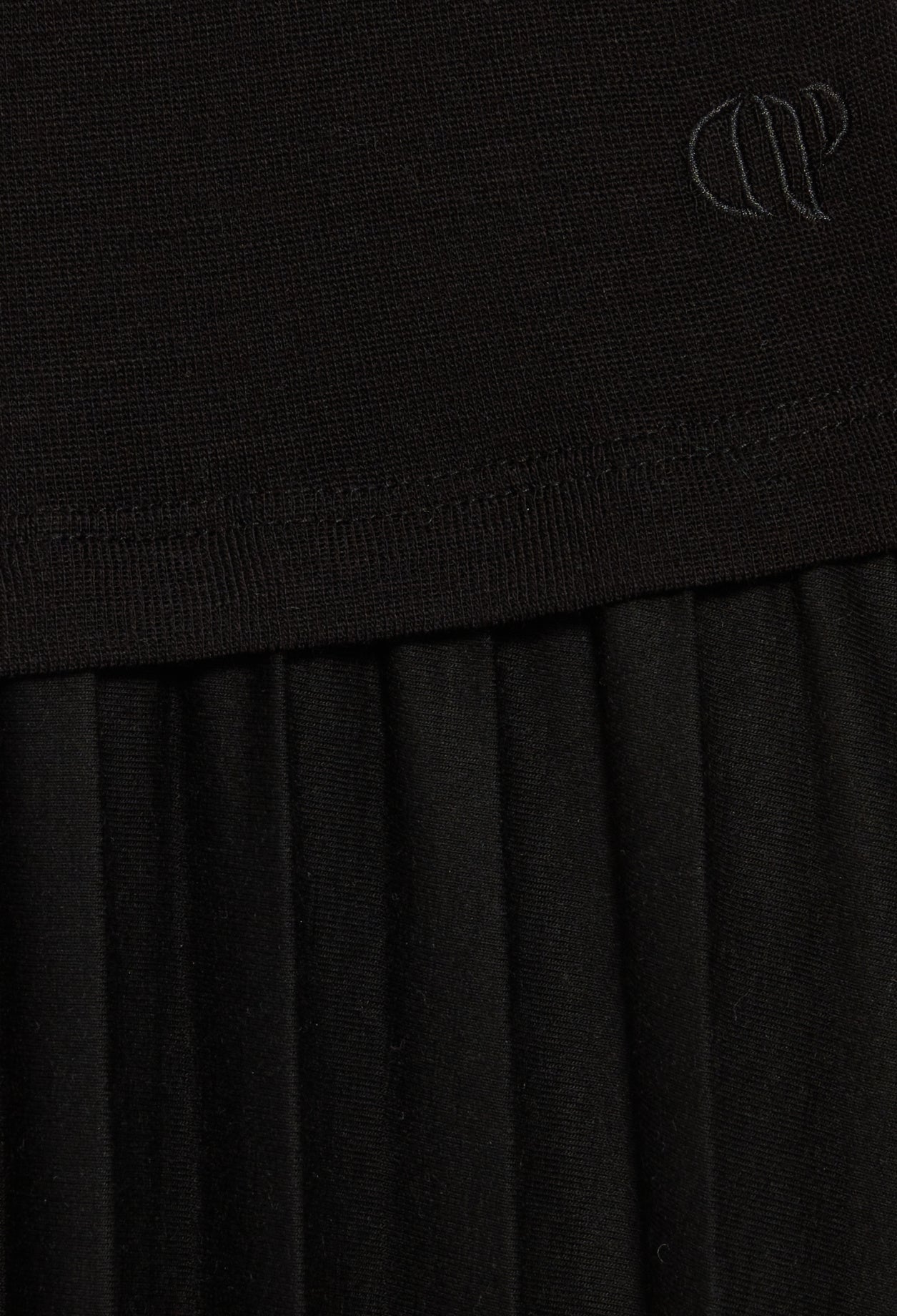 Knitted Dress - Twister - Black