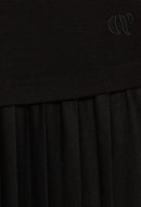 Knitted Dress - Twister - Black