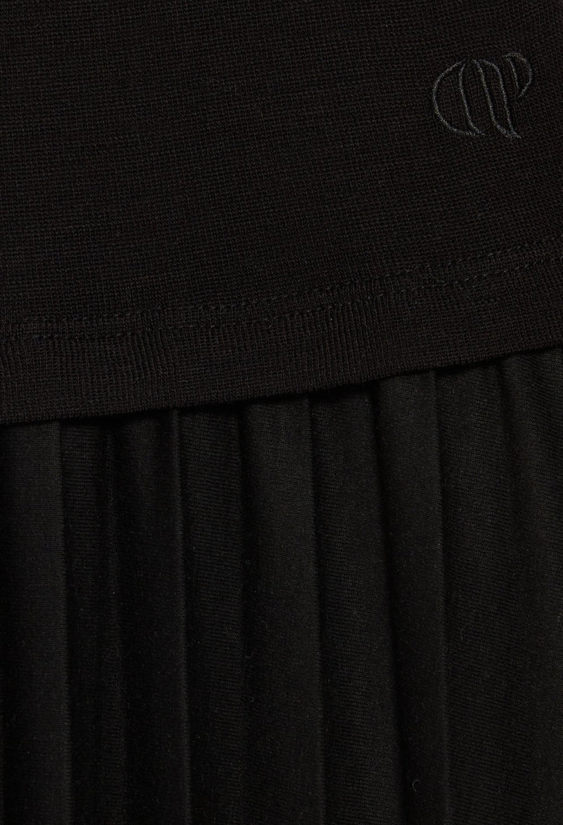 Knitted Dress - Twister - Black