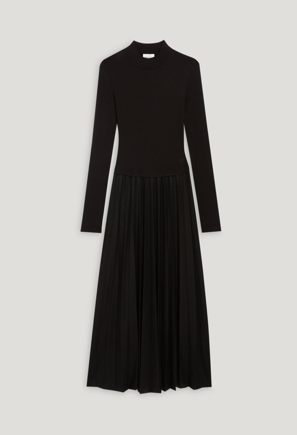 Knitted Dress - Twister - Black
