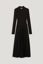 Knitted Dress - Twister - Black