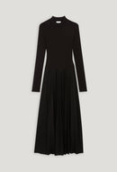 Knitted Dress - Twister - Black