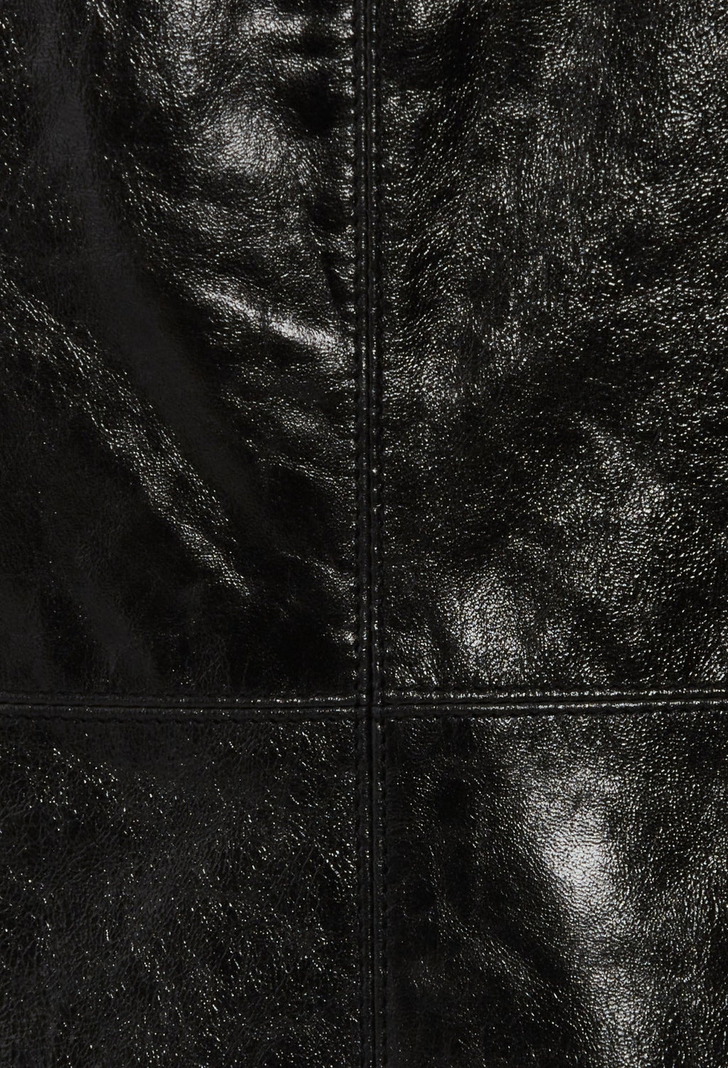 Leather Dress - Cozy - Black