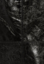 Leather Dress - Cozy - Black