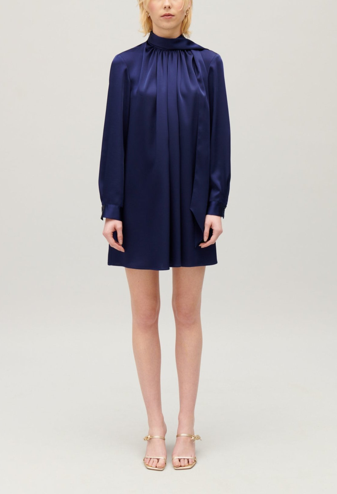 Claudie Pierlot - Robe C&T - Rise - Indigo