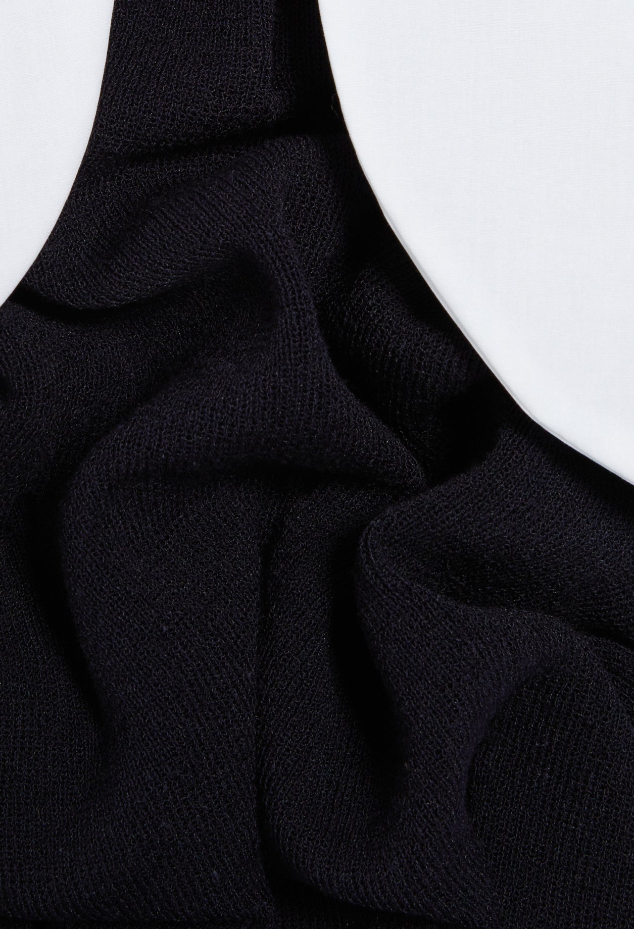 Knitted Dress - Mini Dressy - Navy