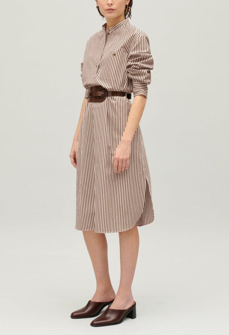 Vestido C&T - Roche Rayas Bronce - Bronce