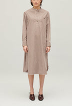 Vestido C&T - Roche Rayas Bronce - Bronce