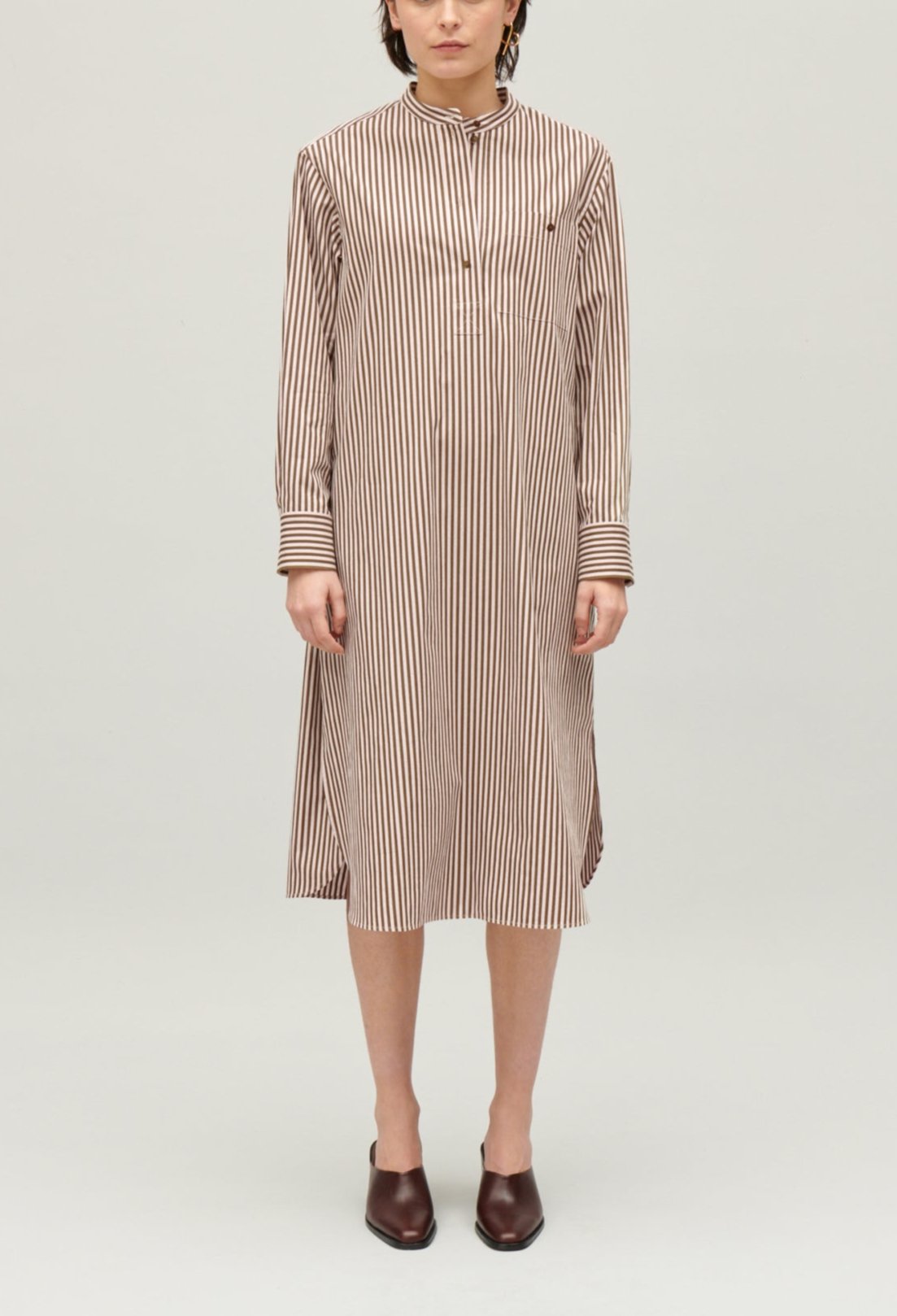 Vestido C&T - Roche Rayas Bronce - Bronce