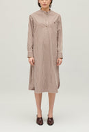 Vestido C&T - Roche Rayas Bronce - Bronce