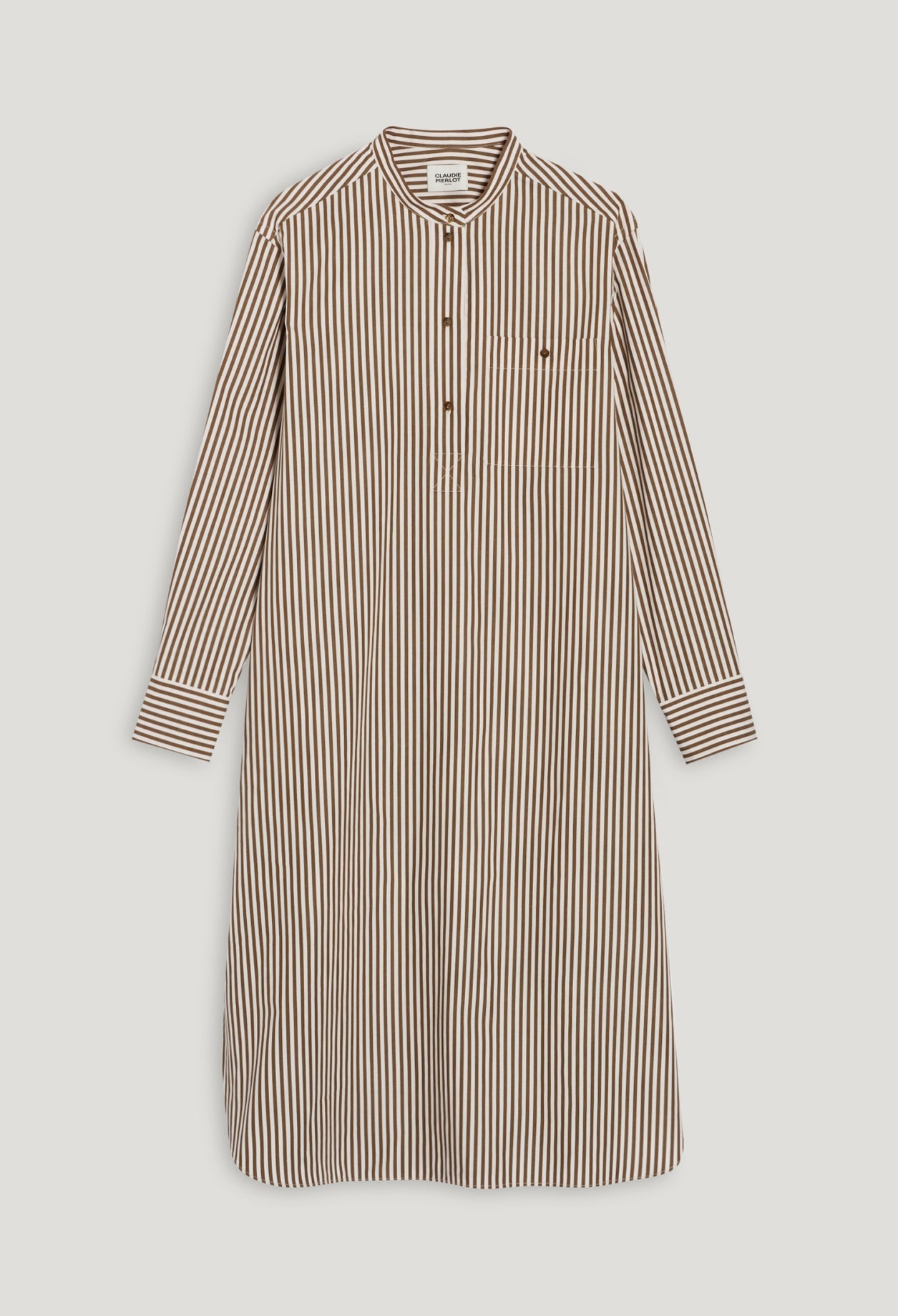 Vestido C&T - Roche Rayas Bronce - Bronce