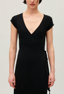Knitted Dress - Trevolta - Black