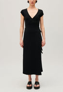 Knitted Dress - Trevolta - Black