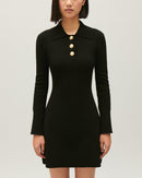 Claudie Pierlot - Vestido Monsoon - Negro