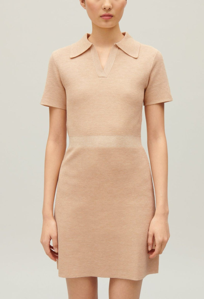 Robe Maille - Muscat - Beige